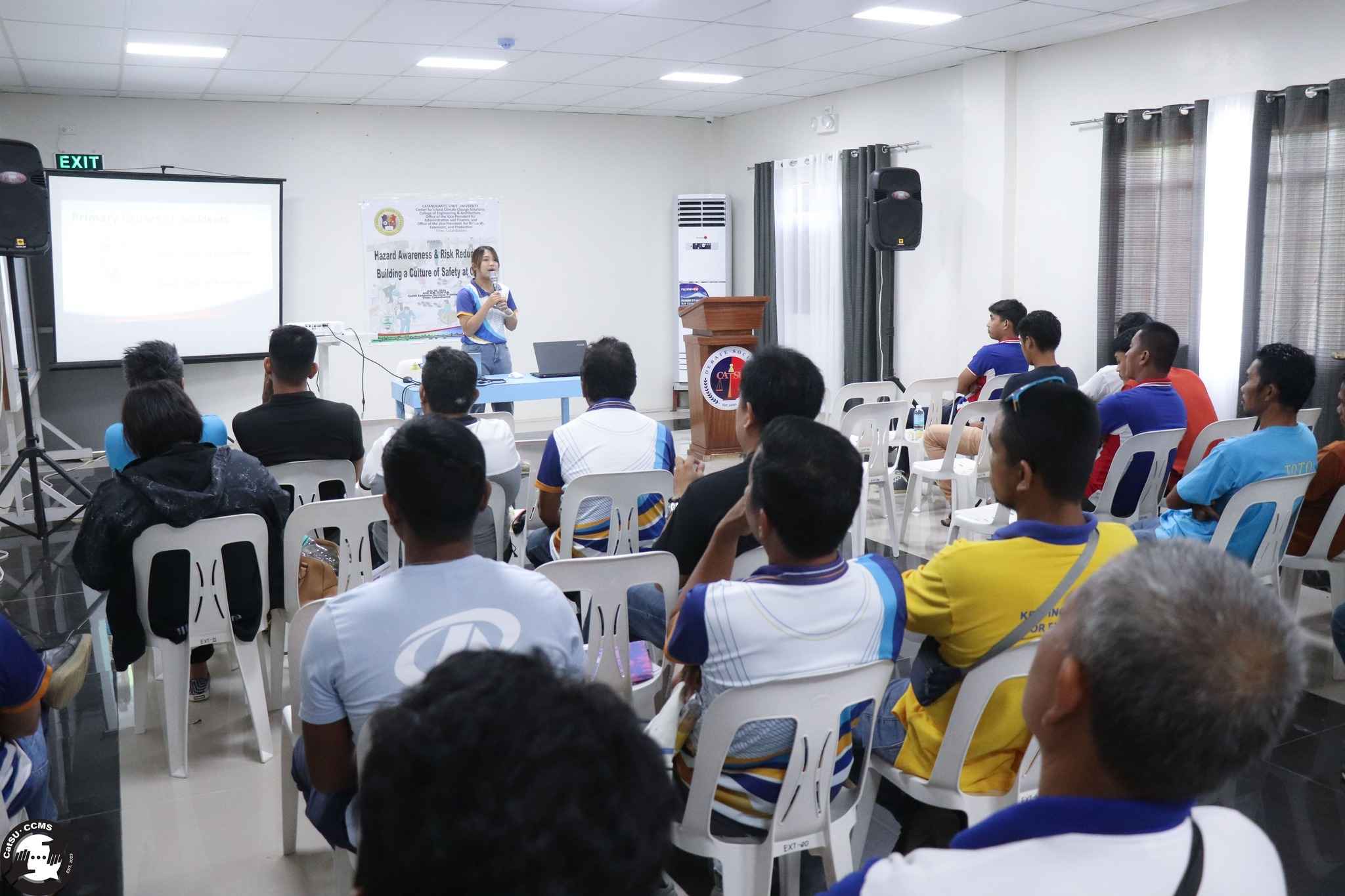 Building a Culture of Safety: CatSU holds hazard awareness, risk reduction seminar for employees