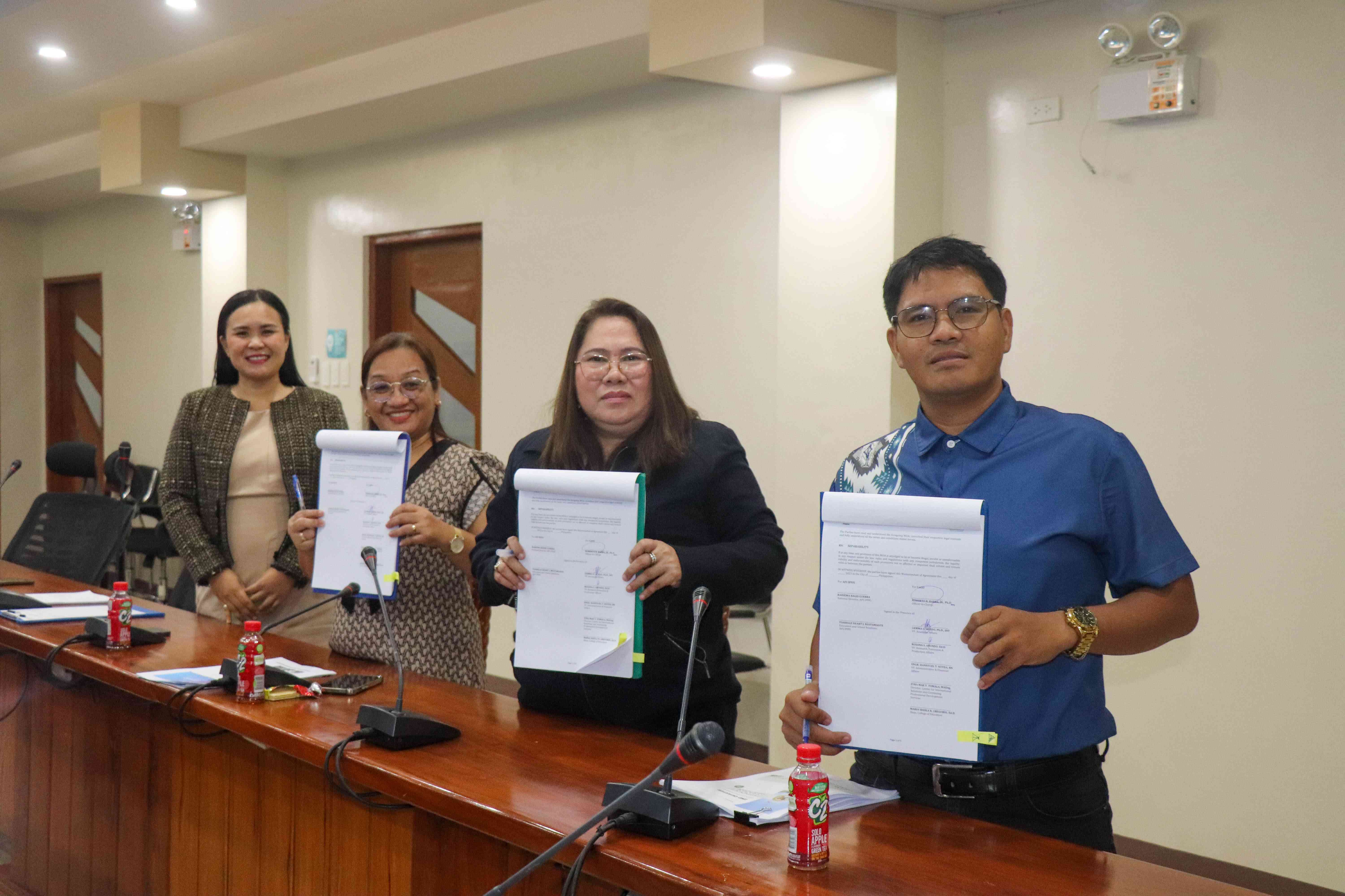 CatSU Signs Landmark MOA with AFS to Bring Global Citizenship Education to Catanduanes