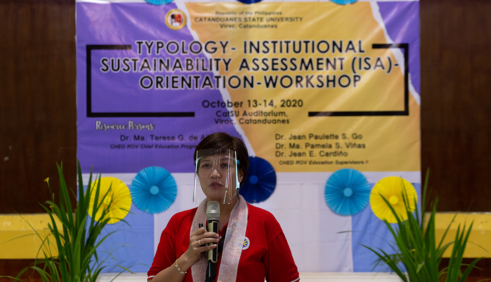 CHED RO-V conducts Orientation-workshop on Typology-Institutional Sustainability Assessment (ISA)