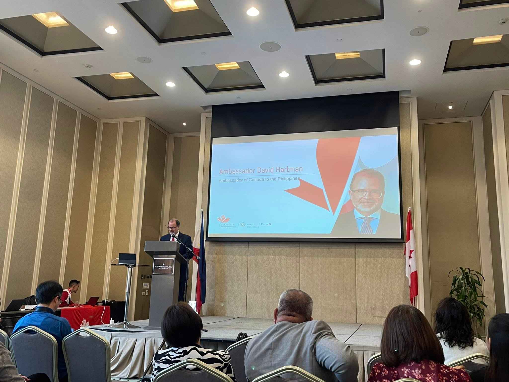 CatSU President participates in EduCanada forum for Higher Education Partnerships