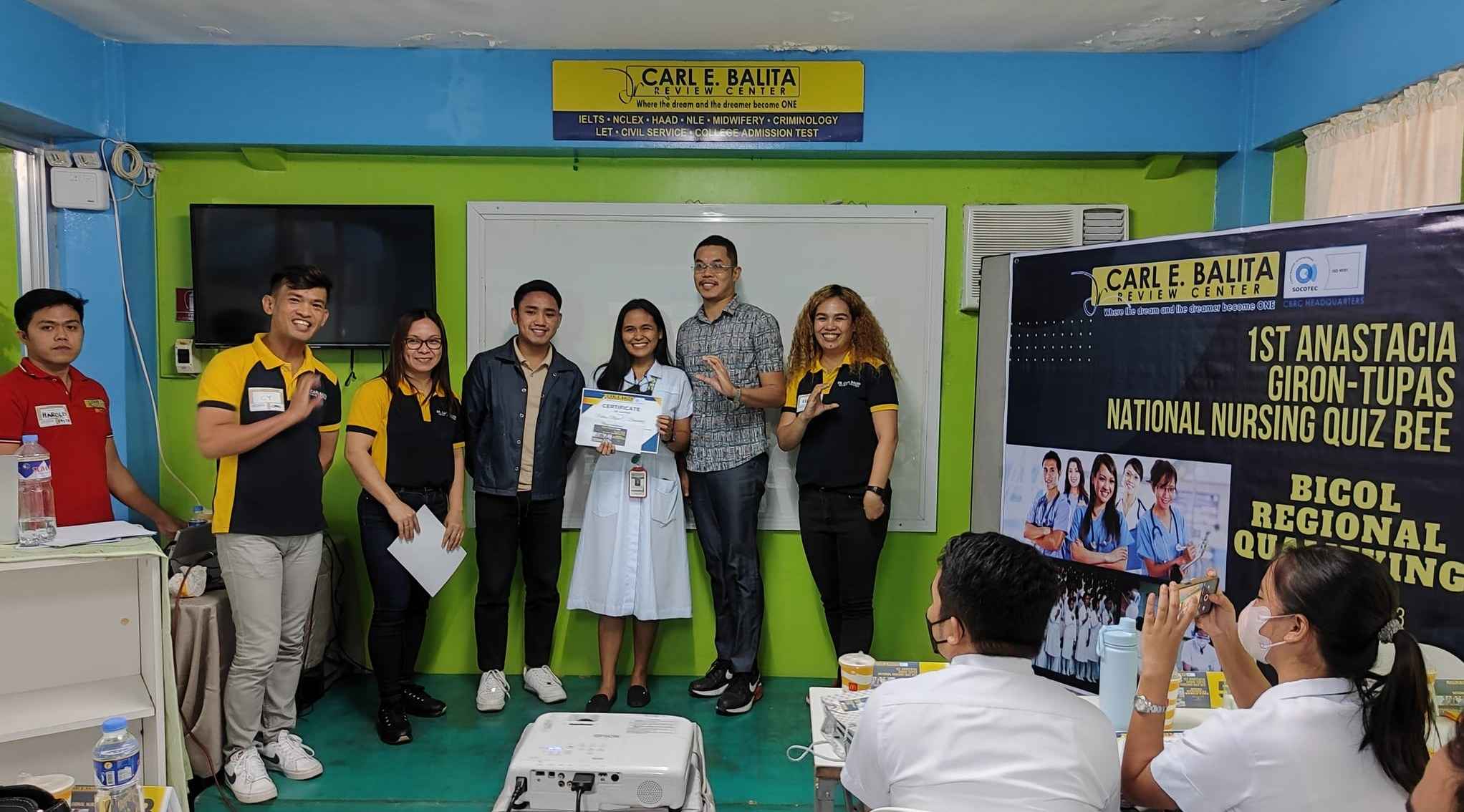 Senior CHS student earns second place in Regional Nursing Quiz Bee