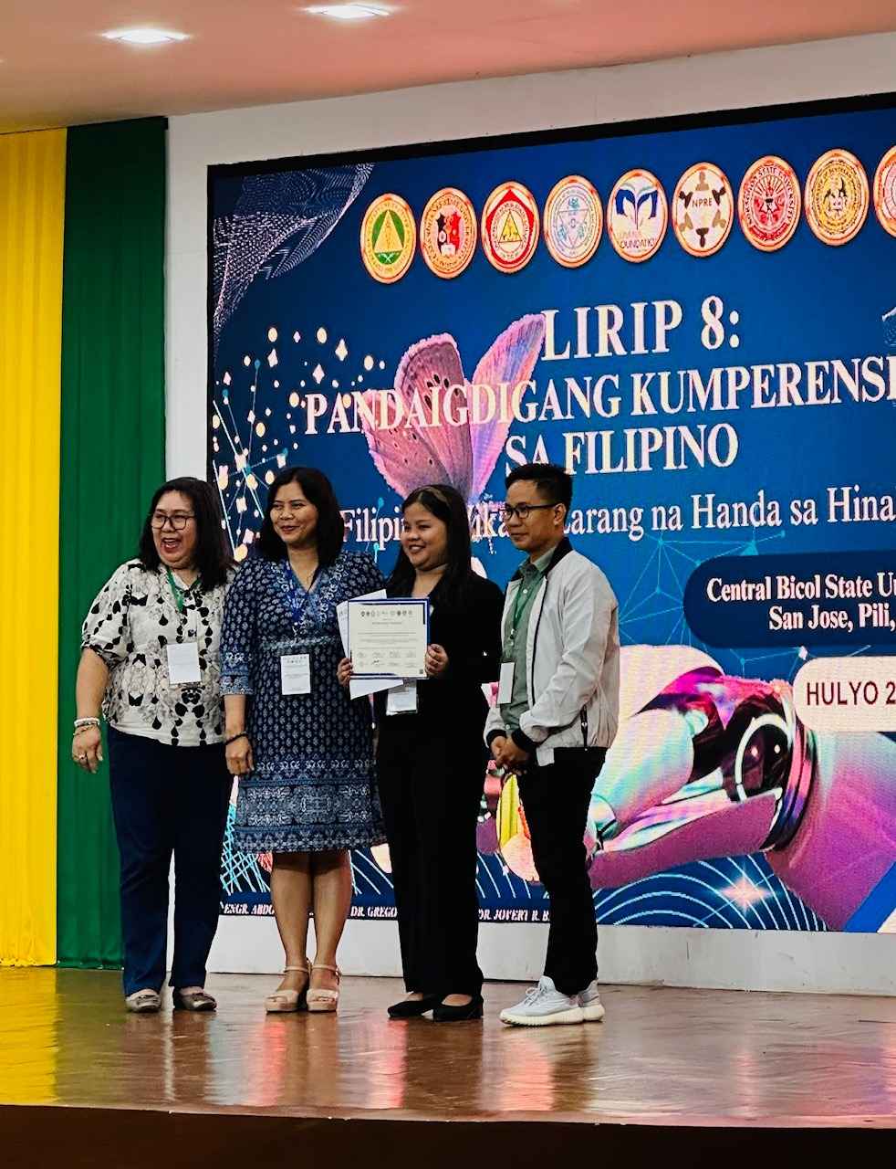 Eduk student, 'best research presenter' sa Pandaigdigang Kumperensiya sa Filipino