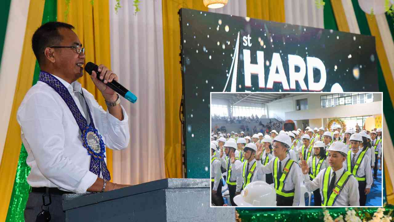 ‘Engineer’ isn’t handed—it’s earned, says PICE president in CatSU hardhatting rites