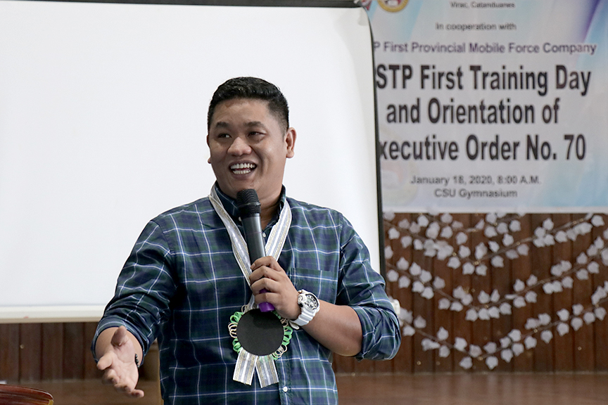 NSTP First Training Day and Orientation on Executive Order No. 70