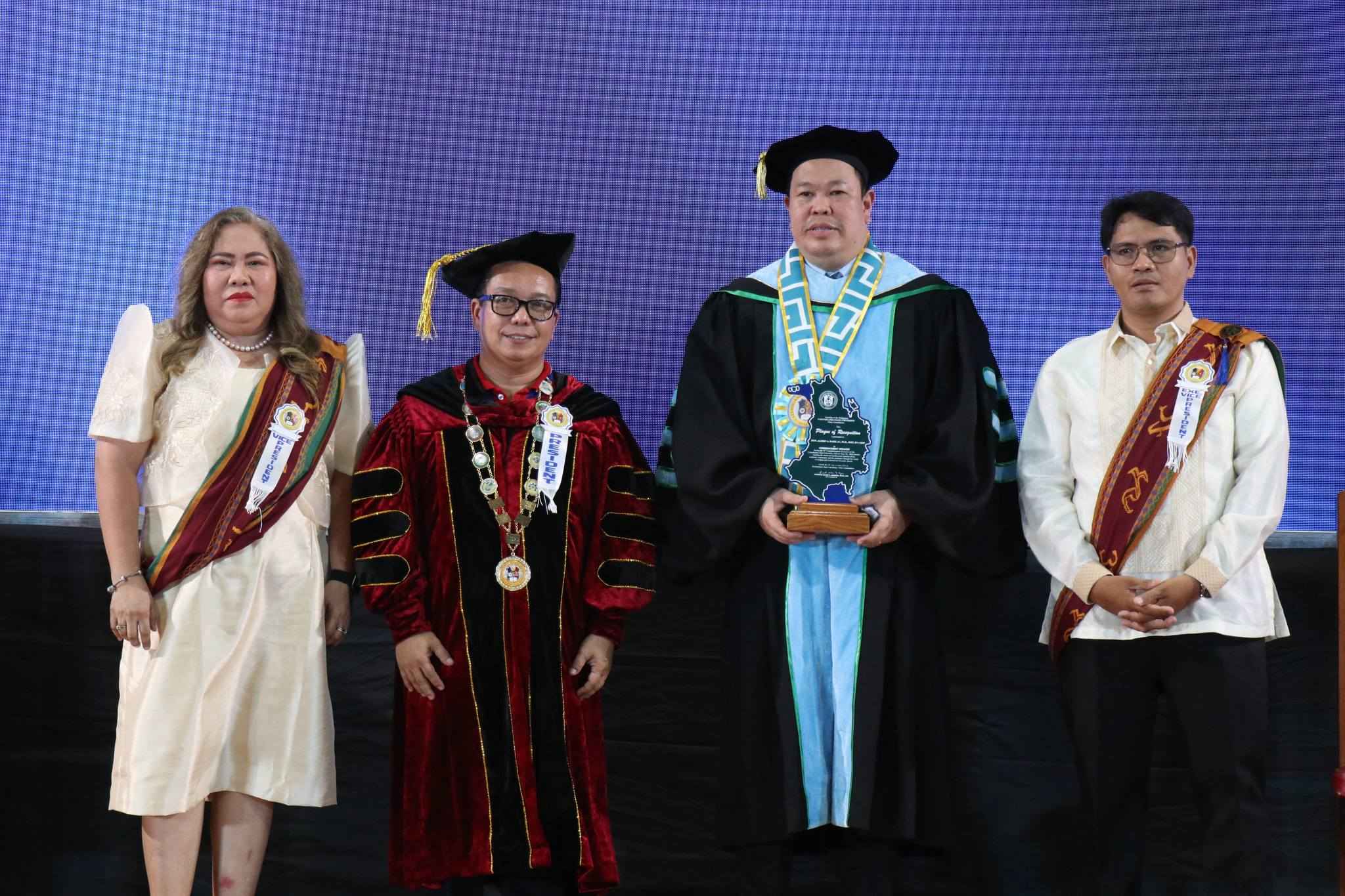 Serve the nation with utmost integrity, CHED Commissioner Darilag tells CatSU grads