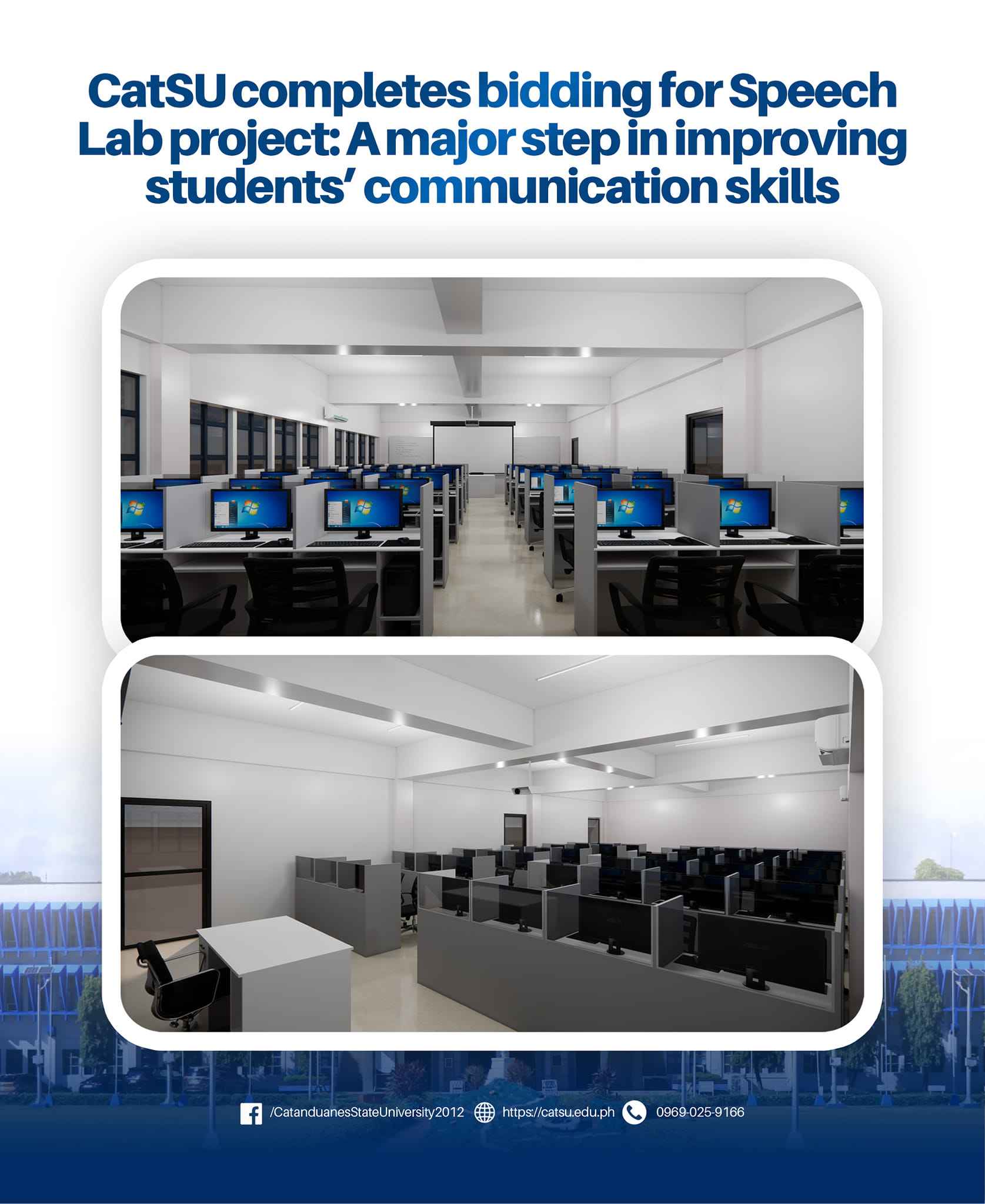 CatSU completes bidding for speech lab project