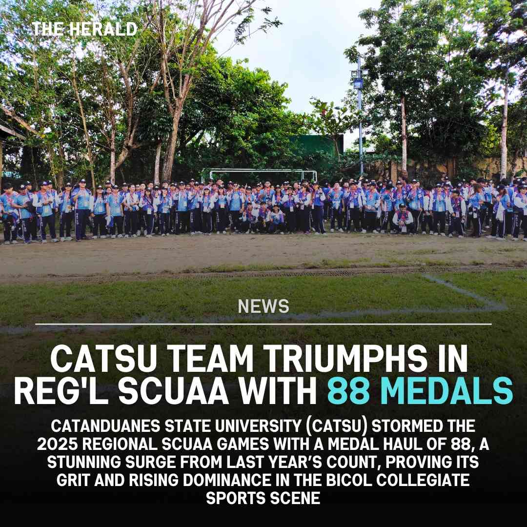 CATSU TEAM TRIUMPHS IN REG’L SCUAA WITH 88 MEDALS