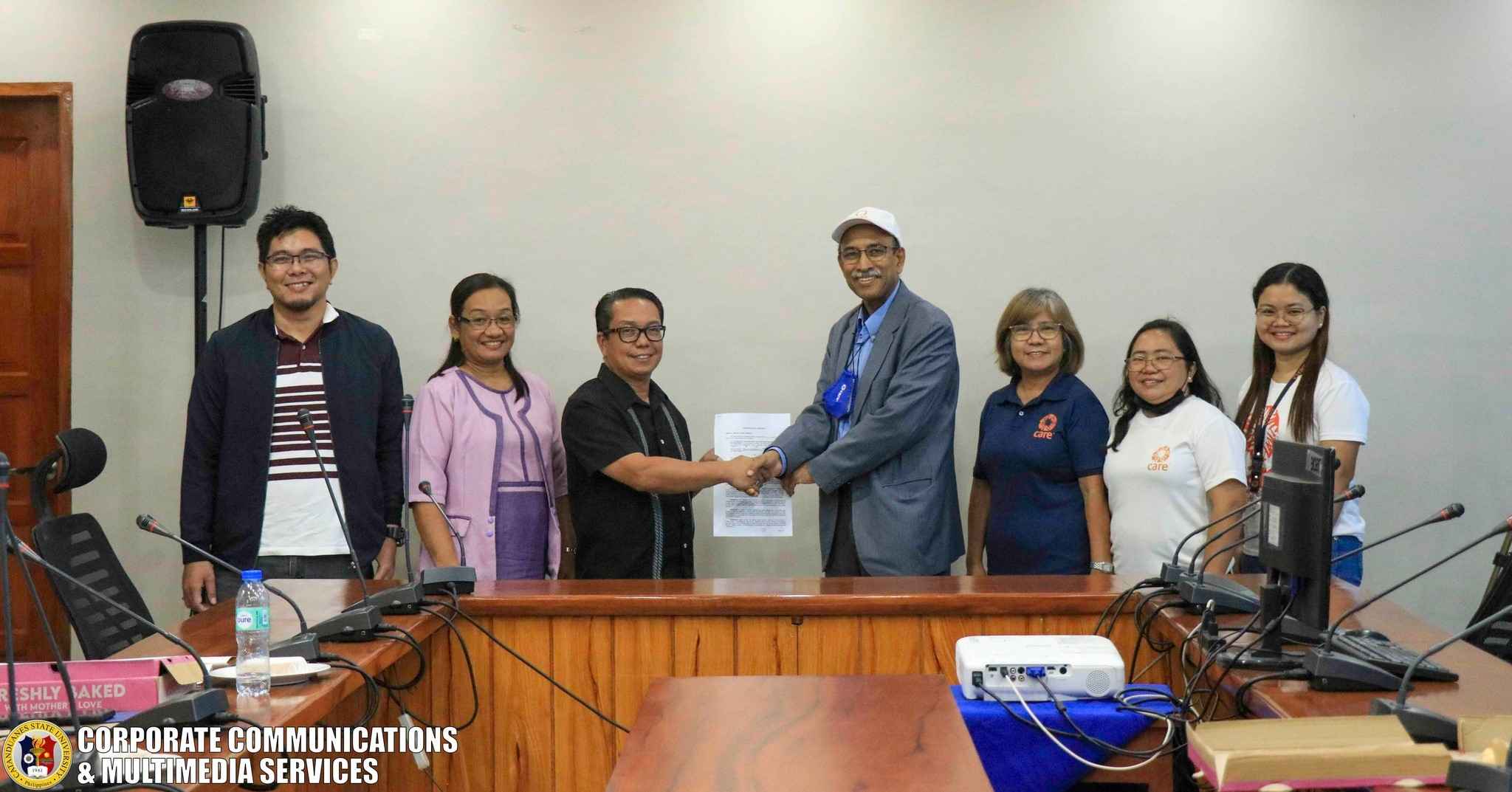 Safeguarding Catandunganon women’s livelihood through ‘WE Empower project’: CatSU inks pact with CARE