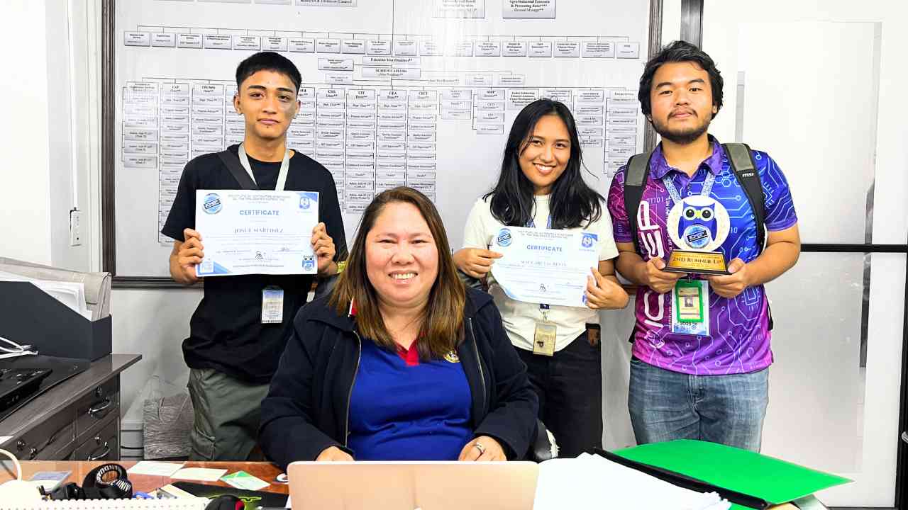 CatSU Computer Engineering students earn historic finish in National ICpEP Quiz Bowl
